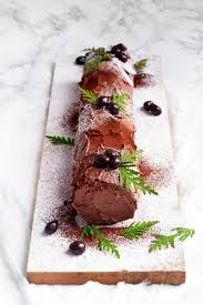 French Mocha Buche De Noel Recipe Desserts Christmas Food Christmas Desserts