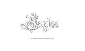 It gives you access to a large number of tattoo designs to work with, but it also allows you to work with your own images. Jaylee Name Tattoo Designs
