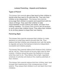 Possible causes, signs and symptoms, standard treatment options and means of care and support. Laissez Faire Parenting Impacts And Guidance Pdf Parenting Relationships