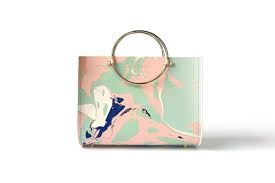 Future Glory Co Marbled Mini Handbag Bags Pastel Bags Handbag