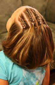 Hairstyles For Short Hair For School In 2021 Little Girl Hairstyles Girl Hairstyles Hair Styles