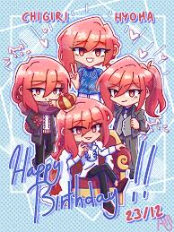 Chigiris birthday!! Whymeimeidraw - Illustrations ART street