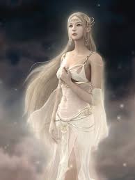 Light Elves Fantasy Girl Goddess Fantasy Creatures