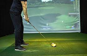 Used by the pros · easily upgradable · realistic golf simulation Best Golf Simulator Screen Size Ceiling Height 8 9 10ft Golf Storage Ideas