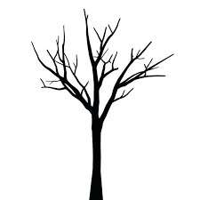 Leafless Tree Outline Tree Black And White No Leaves Leafless Tree Outline Printable Tree Drawing Leaves Sketch Leaf Drawing