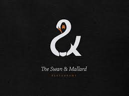 The Swan Mallard Graphic Design Trends Pub Logo Graphic Design Logo