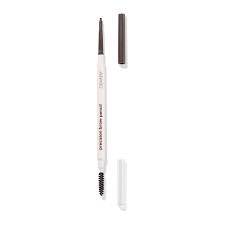 I have black eyebrows, but when i fill my eyebrows in i just use a dark brown. Black N Brown Precision Brow Pencil Colourpop