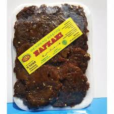 Its texture is similar to the chinese beef ball, fish ball, or pork ball.the word bakso may refer to a single meatball or the complete dish of meatball soup. Cod Dendeng Daging Nafkahi Bandung Dendeng Manis Dendeng Sapi Shopee Indonesia