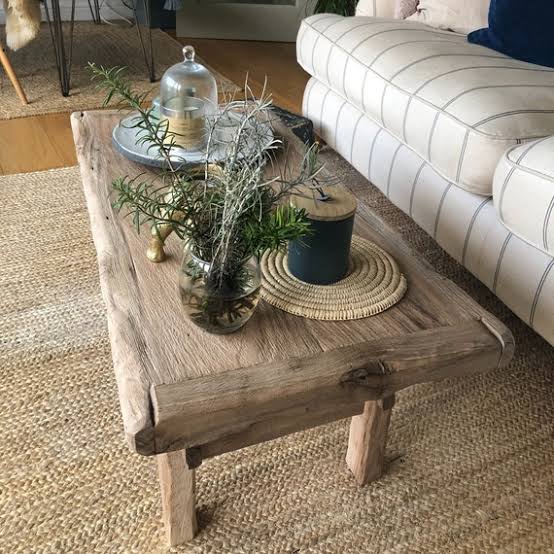 Primitive Wood Coffee Table , Rustic Unique Coffee Table , Live Edge Table  , Reclaimed Coffee Table - Etsy UK
