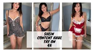 Shein Content Haul | Try On | For Patreon | 4K - YTboob