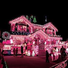 Omg Check Out This Pink Christmas House Christmas Xmas Decorations Christmasdecorations Pink Pink Pink Christmas Lights Pink Christmas Christmas Lights