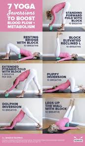 7 Gentle Yoga Inversions To Boost Your Metabolism Yoga Inversions Gentle Yoga Restorative Yoga