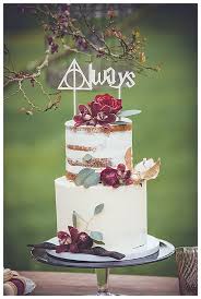 Elegant Harry Potter Wedding In France French Wedding Style Harry Potter Wedding Cakes Harry Potter Wedding Themed Wedding Cakes
