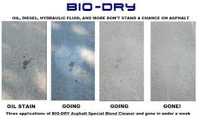 First, mop up any excess oil with a mop or an absorbent cloth. How To Remove Oil Stains From Asphalt Driveway Bio Dry