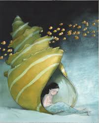 Quentin Greban Original Art Originaux Peter Pan Suzette Sirene Mijade Art Watercolor Illustration Illustration Art