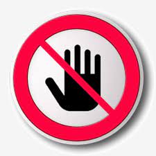 Round No Entry Icon No Entry Cartoon Palm Palm Png Transparent Clipart Image And Psd File For Free Download Instagram Logo Skull Pictures Logo Facebook