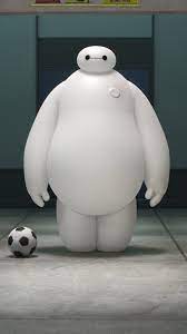 Big Hero 6 Baymax Football Iphone 6 Wallpaper Download Iphone Wallpapers Ipad Wallpapers One Stop Download Kartun Wallpaper Iphone Lucu