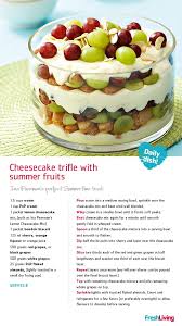 Put a new spin on a great traditional south african dessert. Cheesecake Trifle With Summer Fruits Food Christmas Food Dessert Recipes