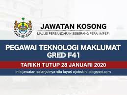 Seberang perai corporate priorities 2021. Jawatan Kosong Majlis Perbandaran Seberang Perai Mpsp Tarikh Tutup 28 Januari 2020