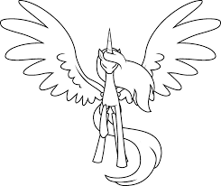 Mlp Base Deviantart Alicorn Outline My Little Pony Coloring My Little Pony Drawing Pony Drawing
