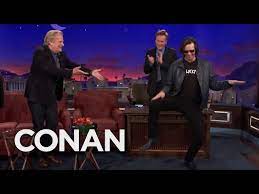 Nbc made a deal with conan in their 2004 contract negotiations, in which conan was to become the host of the tonight show in 2009. Jim Carrey Crashes Jeff Daniels Conan Interview Conan On Tbs Youtube