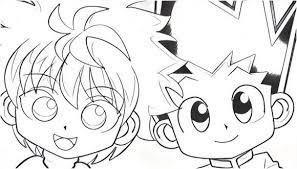Not only coloring pages for anime. Hunter X Hunter Coloring Page Coloring Pages Hunter X Hunter Free Coloring Pages
