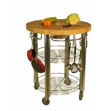 Prep Table With Wood Top Butcher Block Island Kitchen Kitchen Work Station Furniture