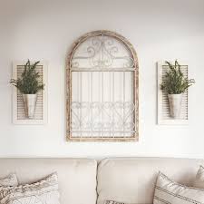 Danica Farmhouse Arch Wall Decor Walmart Com Walmart Com In 2020 Arched Wall Decor Farmhouse Wall Decor Window Wall Decor