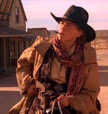 Movie Costumes Through Time In The Quick And The Dead At Pirates Cave Sharon Stone Movie Costumes Western Movies