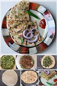 Broccoli Paratha Recipe Step By Step Pictures Indian Food Recipes Recipe Paratha Recipes Paratha Recipe Steps