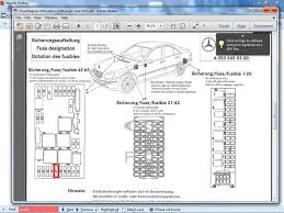 W203 Fuse Diagram Wiring Diagrams