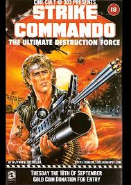 Strike Commando 1987 Stars Reb Brown Christopher Connelly Louise Kamsteeg Luciano Pigozzi Alex Vitale Director Bruno Matte Movie Hall B Movie I Movie