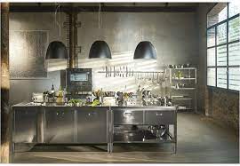 Composizione Cucina A Blocchi 195x320 Modulo Cucina Su Misura By Alpes Inox Interni Della Cucina Cucina In Acciaio Inox Progetti Di Cucine