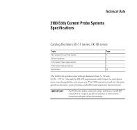 2100-TD030A-EN-P, 2100 Eddy Current Probe Systems ...