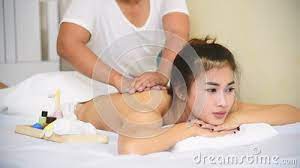 Spa Body Massage Asian Woman Therapy Relax Treatment in Spa Salon. Happy  Young Woman Beauty Skin Lying Spa Bed Take Organic Massag Stock Video -  Video of medical, calm: 189514927
