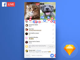 Is water a living thing? Facebook Live Sketch Freebie Free Psd Ui Download