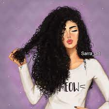 شعر كيرلي طبيعي للي بنات كرتون : Ø¬Ù…ÙŠÙ„Ø© Ù‡ÙŠ Ø°Ø§Øª Ø§Ù„Ø´Ø¹Ø± Ø§Ù„ÙƒÙŠØ±Ù„ÙŠ Ù…Ù†Ø´Ù† Ø§Ù„Ù„ÙŠ Ø´Ø¹Ø±Ù‡Ø§ ÙƒÙŠØ±Ù„ÙŠ Beautiful Girl Drawing Curly Girl Hairstyles Digital Art Girl