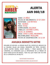 Esto se construye, pero a pulso, juntos y en el afán de cada día. Alerta Amber Nayarit Aamber Nay Twitter