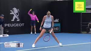 Check out her hot photos here! Sydney 2018 Camila Giorgi Vs Petra Kvitova Full Highlights Hd Youtube
