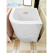 Bak mandi dari bahan plastik biasanya lebih kokoh dan harganyapun lebih mahal. Alco Bak Air Mandi Sudut Luxury Fiber Glass 220 Liter 220 Ltr White Shopee Indonesia