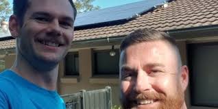 Evan Watt (Chapel Hill QLD) and Alex Dempsey of DMC Electrical and Energy