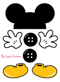 Pin By Nancy Vicenta Villasmil Valle On Minhas Criacoes Toppers De Bolo Mickey Mouse Crafts Mickey Mouse Birthday Fiesta Mickey Mouse Molde da cabeça do mickey: