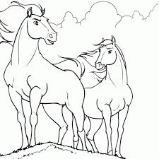 Dibujos De Caballos Para Colorear