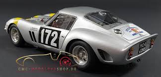 The 250 gto model was the pinnacle of development of the 250 gt series in competition form, whilst still remaining a road car. Cmc Ferrari 250 Gto Tour De France M157 Model Car Miniature Model Cars