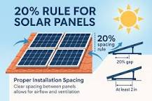 What Is the 20% Rule for Solar Panels?