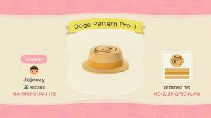 Https Nooksisland Com Designs Page 10 Type Brimmed Hat In 2020 Design Brim Hat Animal Crossing