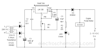 The circuit diagram illustrates a rather straightforward design incorporating very few components for implementing the proposed cell phone charging actions. Fast Charger Circuit Diagram