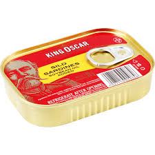 King oscar sardines in oil 2 layer. King Oscar Sild Sardines In Soybean Oil 106g Canned Fish Seafood Canned Food Food Cupboard Food Checkers Za