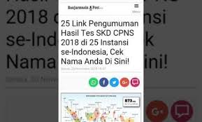 Periksa kembali pekerjaanmu sebelum diserahkan pada. Contoh Soal Cpns 2018 Pengumuman Hasil Skd Cpns 2018 Cek Instansimu Qwerty