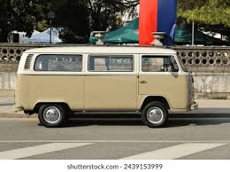 Image result for Light Beige 1950 VW Bus